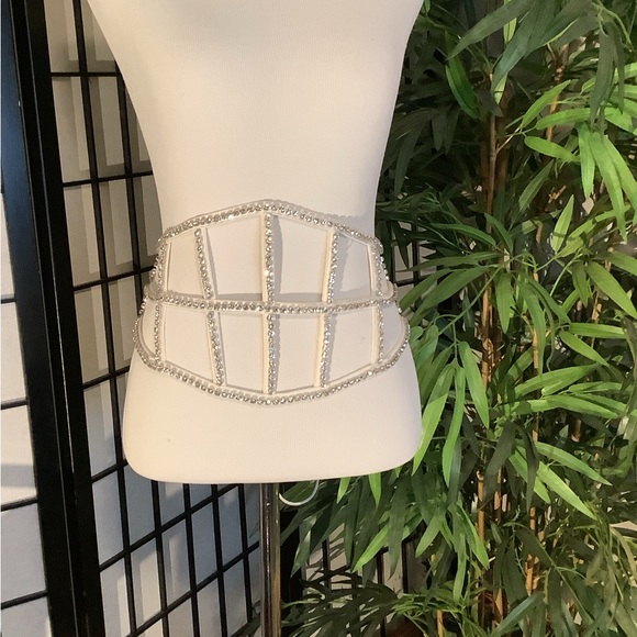 Atelier by Victoria’s Secret Bling Rhinestone Corset Belt